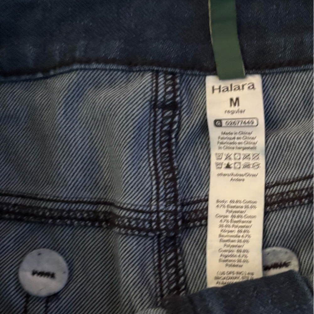 HALARA Dark Blue Denim Pants - Picture 2 of 4